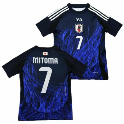 【adidas アディダス】＃7三苫薫　キッズ サッカー 日本代表 2024 ホーム レプリカ ユニフォーム JMU99 IS5612