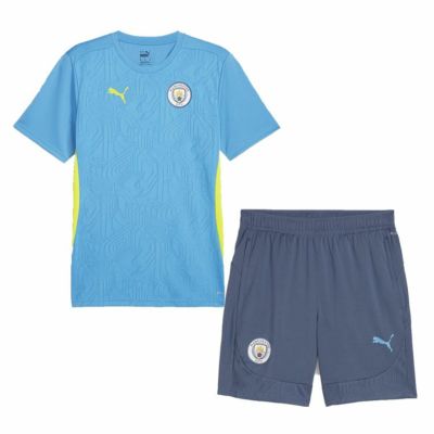 【PUMA プーマ】24/25 マンチェスター・シティ MCFC M.シティ トレーニングシャツ&ショーツ 777521-11 777550-12