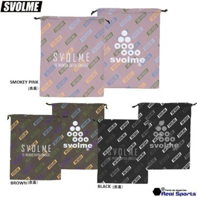 【SVOLME スボルメ】24AW BOXロゴシューズ袋 1243-31929