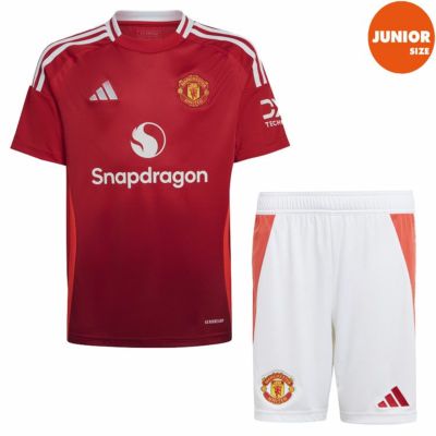 【adidas アディダス】KIDS 24/25 マンチェスターユナイテッドFC HOME レプリカユニフォーム & ショーツ JTU96-IT1972/JTU99-IT1975