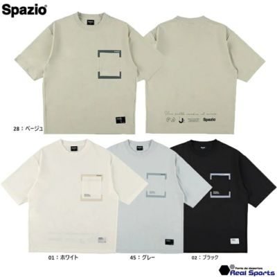 【Spazio スパッツィオ】24FW オーバーサイズテクニカルTシャツ GE-1031
