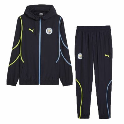 【PUMA プーマ】24/25 マンチェスター・シティ MCFC プレマッチ ウーブンジャケット&パンツ 777580-22/777581-24