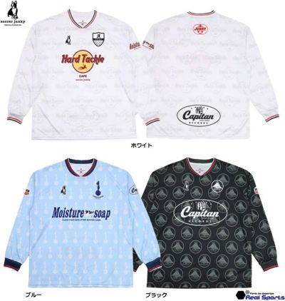 soccer junky  サッカージャンキー 24AW Ballond'or＋10 ルーズシルエット　長袖ゲームシャツ SJ24D08