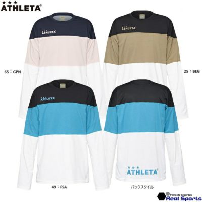 【ATHLETA アスレタ】24AW カラーブロックプラロンT 03388