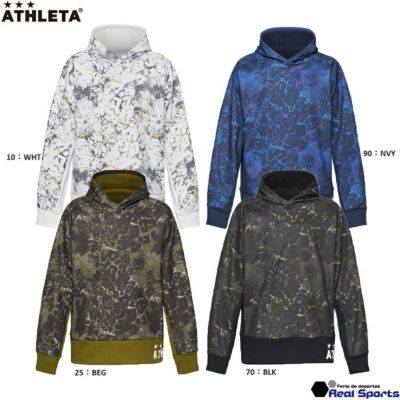 【ATHLETA アスレタ】24AW 防風スウェットパーカー 03390