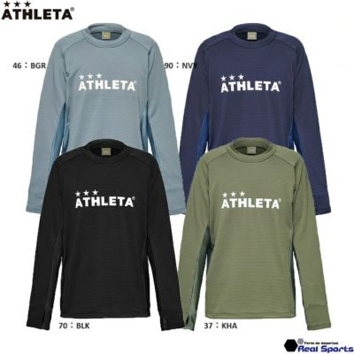 【ATHLETA アスレタ】24AW グリッド起毛TRシャツ 04160
