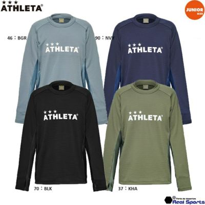 【ATHLETA アスレタ】ジュニア 24AW Jrグリッド起毛TRシャツ 04160J