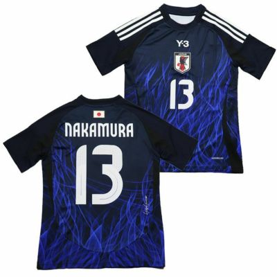 【adidas アディダス】＃13 中村敬斗 キッズ サッカー 日本代表 2024 ホーム レプリカ ユニフォーム JMU99 IS5612