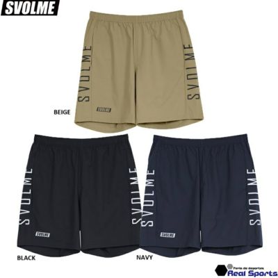 【SVOLME スボルメ】24AW ワークアウトハーフパンツ 1243-33902