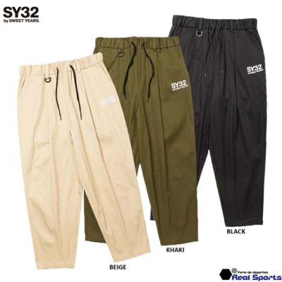 【SY32 by SWEET YEARS】24FW COTTON WIDE PANTS 14529
