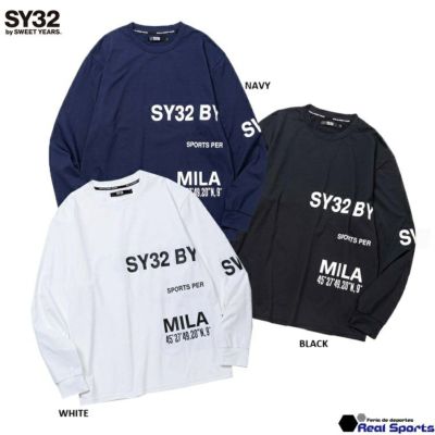 【SY32 by SWEET YEARS】24FW SEPARATE GRAPHIC L/S TEE 14538