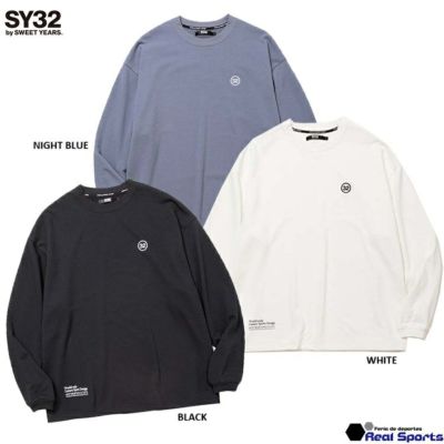 【SY32 by SWEET YEARS】24FW 32 LOGO WIDE SILHOUETTE L/S TEE 14542