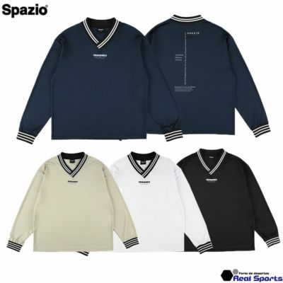 【Spazio スパッツィオ】24FW オーバーサイズVネック長袖プラシャツ GE-1037