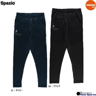 【Spazio スパッツィオ】ジュニア 24FW Jr.脇パネル切り替えスリムパンツ GE-1019 トレーニングパンツ サッカー フットサル レアルスポーツ
