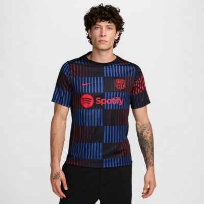 【NIKE ナイキ】24/25 FCバルセロナ DF アカデミー プレマッチショートスリーブ トップ FV1194-011