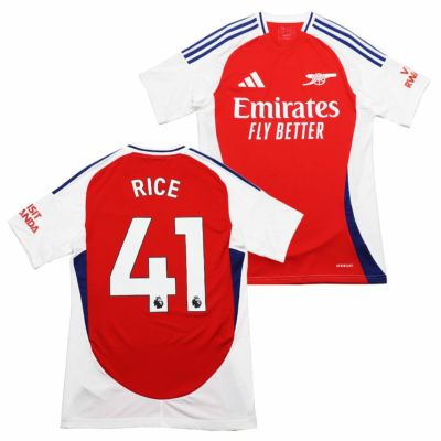 【adidas アディダス】#41 デクラン・ライス 24/25 アーセナルFC ホーム レプリカユニフォーム KNW85/IT6141