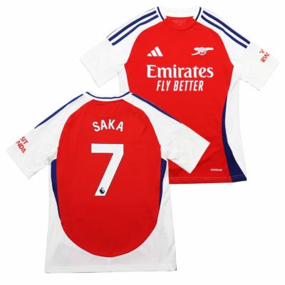 【adidas アディダス】KIDS #7 ブカヨ・サカ 24/25 アーセナルFC ホーム レプリカユニフォーム JNL76/IS8141