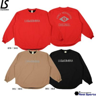 【LUZeSOMBRA ルースイソンブラ】24FW STRETCH TAFTA TOO BIG CREW TOP L1242102