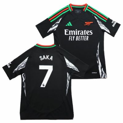 【adidas アディダス】KIDS #7 ブカヨ・サカ 24/25 アーセナルFC アウェイ レプリカユニフォーム JNL62/IS8125