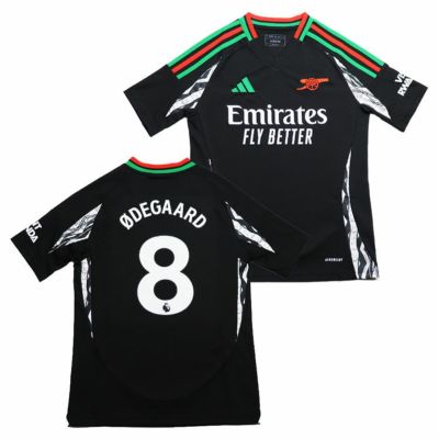 【adidas アディダス】KIDS #8 マルティン・ウーデゴール 24/25 アーセナルFC アウェイ レプリカユニフォーム JNL62/IS8125