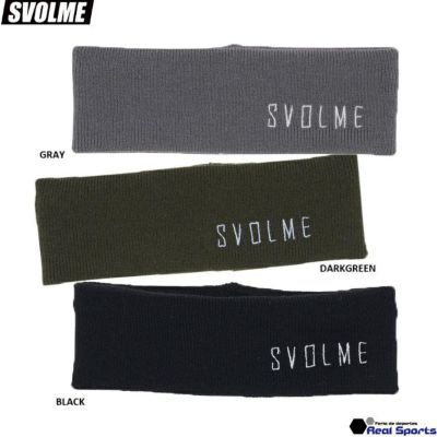 【SVOLME スボルメ】24AW ヘアバンド 1243-33029