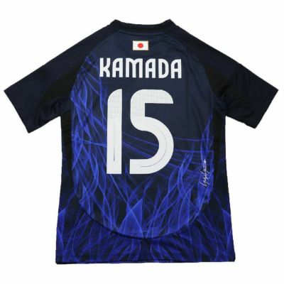 【adidas アディダス】＃15 鎌田大地 キッズ サッカー 日本代表 2024 ホーム レプリカ ユニフォーム JMU99 IS5612