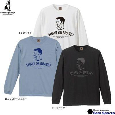 soccer junky  サッカージャンキ 24AW ロングTEE SHAVER+10 SJ24D56 JERRYコラボ
