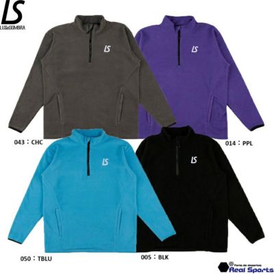 【LUZeSOMBRA ルースイソンブラ】24FW LS FLEECE HALFZIP TOP L1242150