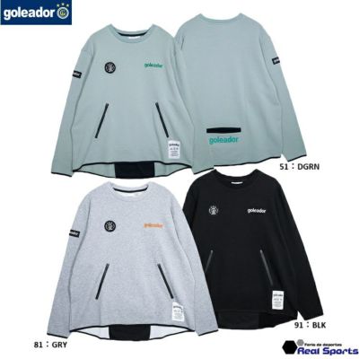 【goleador ゴレアドール】24AW 裏毛スウェット オーバーサイズ トレーナー G-2616