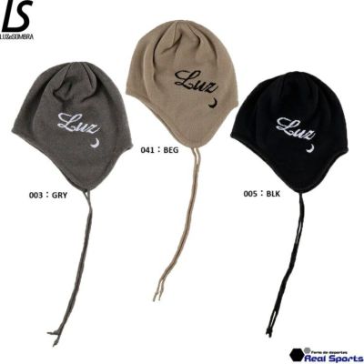 【LUZeSOMBRA ルースイソンブラ】24FW LUZ DRY KNIT EAR CAP L1242411