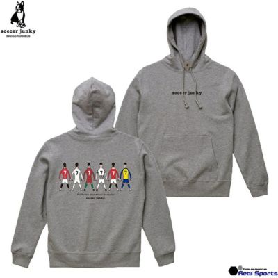 【soccer junky サッカージャンキー】24AW Standing upright+7 スウェットフーディー JERRYコラボ SJ24E69