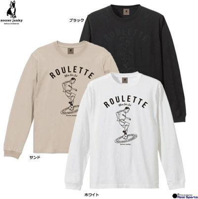 soccer junky サッカージャンキー 24AW ROULETTE+5 ロングTシャツ JERRYコラボ SJ24D62