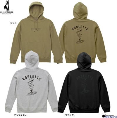 soccer junky サッカージャンキー 24AW ROULETTE+5 スウェットフーディー JERRYコラボ SJ24D64