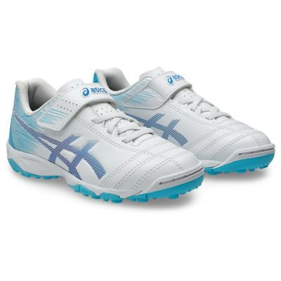 【asics アシックス】JUNIOLE 6 TF WHITE/AQUARIUM 1104A045 106