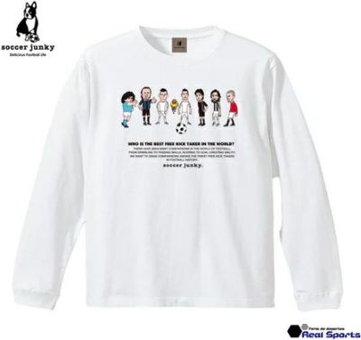 【soccer junky サッカージャンキー】24AW free kicker ロングTシャツ JERRYコラボ SJ24E91