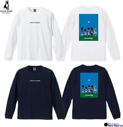 【soccer junky サッカージャンキー】24AW FANTASISTA THE HISTORY ロングTシャツ JERRYコラボ SJ24E73