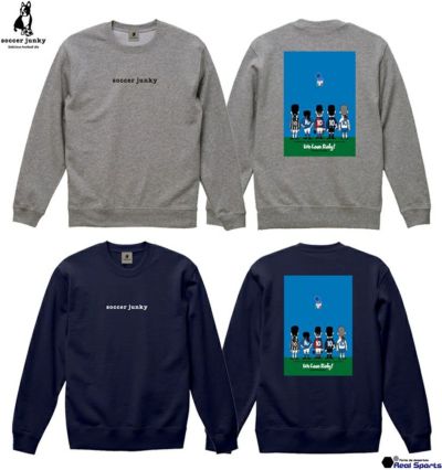 【soccer junky サッカージャンキー】24AW FANTASISTA THE HISTORY クルースウェット JERRYコラボ SJ24E72