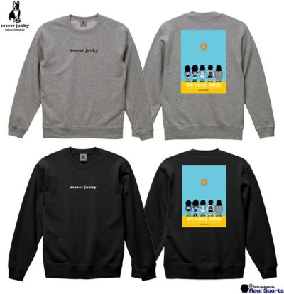 【soccer junky サッカージャンキー】24AW LOVE DIEZ! クルースウェット JERRYコラボ SJ24E75