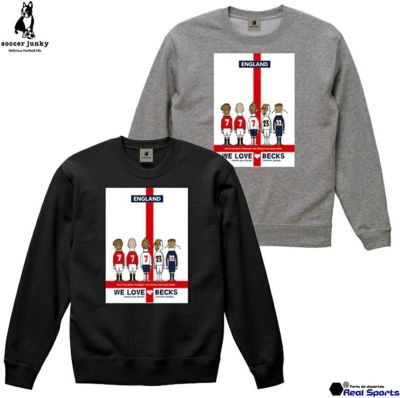 【soccer junky サッカージャンキー】24AW WE LOVE BECKS クルースウェット JERRYコラボ SJ24E84