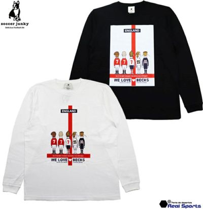 【soccer junky サッカージャンキー】24AW WE LOVE BECKS ロングTシャツ JERRYコラボ SJ24E85