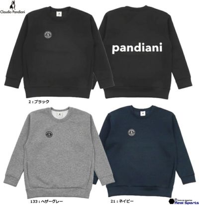 Claudio Pandiani ｸﾗｳﾃﾞｨｵﾊﾟﾝﾃﾞｨｱｰﾆ 24AW From喜怒哀楽+3 ストレッチDryスウェットクルーネック CP24D17
