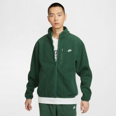 【NIKE ナイキ】NSW クラブ シーズナル フリース ウィンタージャケット グリーン FZ0889-323