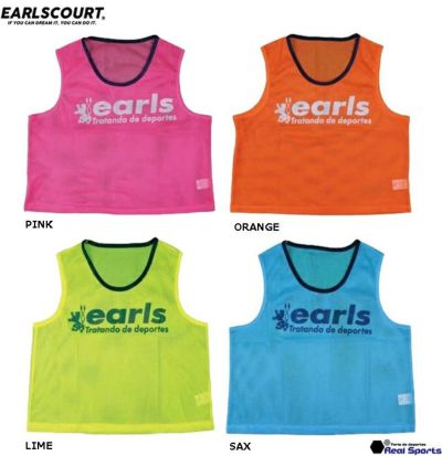 【Earls Court アールズコート】ナンバー無しビブス 単品 EC-A081