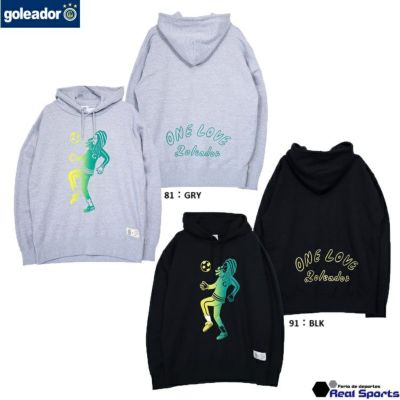 【goleador ゴレアドール】24AW ONE LOVE 裏毛スウェットパーカー GM-018