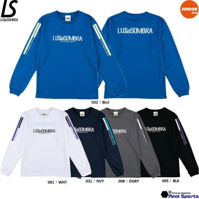 【LUZeSOMBRA ルースイソンブラ】ジュニア 24FW-spot Jr 2LINES L/S PRA SHIRT L2243045