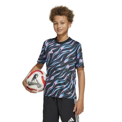 adidas アディダス ジュニア グラフィック プラクティス ジャージー JVV11 JL9525