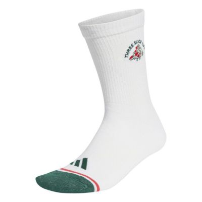 adidas アディダス GRAPHIC ソックス 1P ホワイト/グリーン KQI37 JI6332