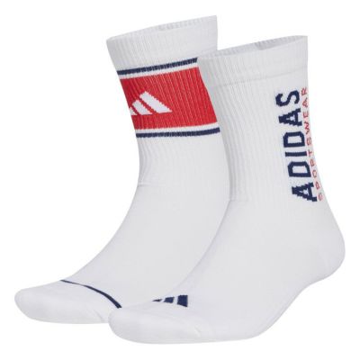 adidas アディダス SPW BLOCK クルーソックス 2PP KQI40 JI6338