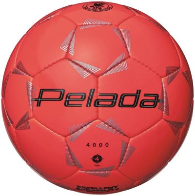 molten モルテン サッカーボール 4号球 ペレーダ4000 蛍光オレンジ F4K4000-O