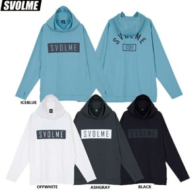 SVOLME スボルメ FINEジャージ ロゴフーディー 25SDG 25SS 1251-38501